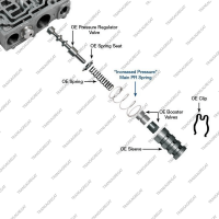 Пружина клапана регулировки давления (5шт.)