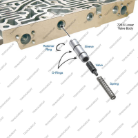 Клапан контроля блокировки гидротрансформатора