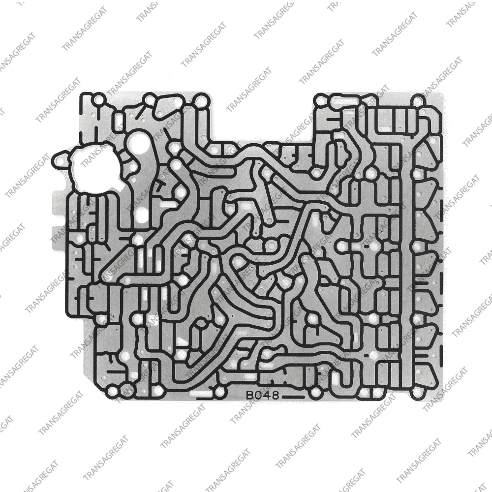 Пластина сепараторная гидравлического блока управления (#A048/B048)